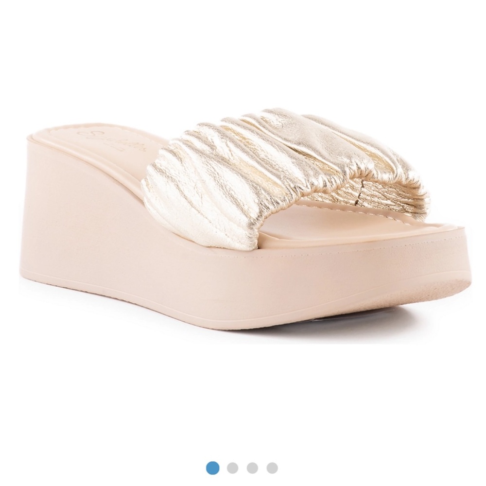Seychelles Coney Island Platform Slide Sandal